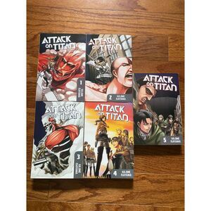 Attack on‎ Titan Manga 1-5